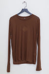 BASERANGE Classic Bamboo Fiber Bamboo Cotton Long Sleeve T-Shirt Series Collection Round Neck Bottoming Shirt France BAS-TOLS-BL-000-OCULAR